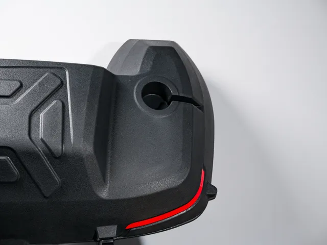 SmartBox lid pattern and cup recess