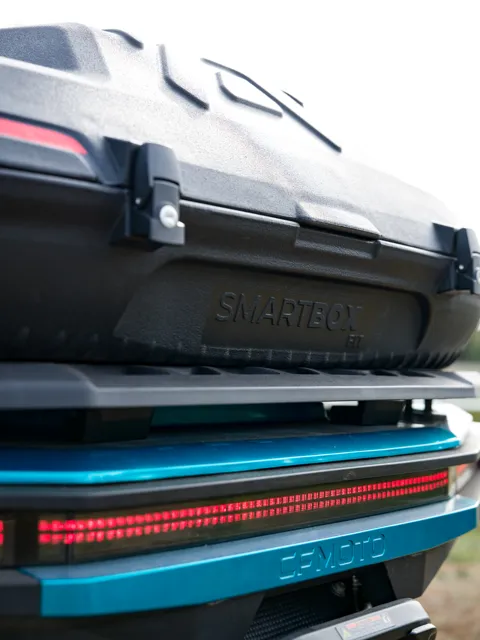 SmartBox body and ATV rear mounting area